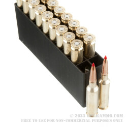 20 Rounds of 6.5mm Creedmoor Ammo by Hornady Precision Hunter - 143gr ELD-X