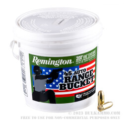 200 Rounds of .45 ACP Ammo by Remington UMC - 230gr FMJ