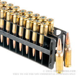 20 Rounds of 6.5 Grendel Ammo by Federal Fusion Rifle - 120gr SP