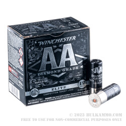 250 Rounds of 12ga Ammo by Winchester AA Diamond Grade - 1 ounce #7.5 shot