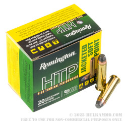 20 Rounds of .357 Mag Ammo by Remington HTP - 158gr SP