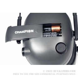 Champion Electronic Earmuffs - Black - 1 Set