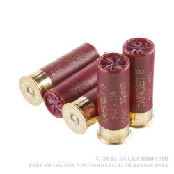 25 Rounds of 12ga Ammo by Federal Gold Medal Target -  #8 shot