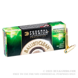 20 Rounds of .223 Ammo by Federal - 42 gr Frangible