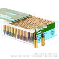 100 Rounds of .22 LR Ammo by Remington Target - 40gr LRN