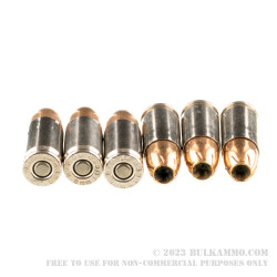 50 Rounds of 9mm +P Ammo by Remington Golden Saber Bonded - 124gr BJHP
