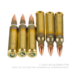 1000 Rounds of 5.56x45 Ammo by Federal American Eagle - 55gr FMJ XM193