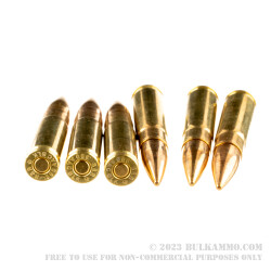 20 Rounds of .300 AAC Blackout Ammo by Sellier & Bellot - 147gr FMJ