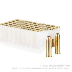 50 Rounds of .38 Spl Ammo by Norma Safeguard - 158gr JHP