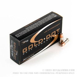 50 Rounds of 9mm Ammo by Speer - 115gr JHP