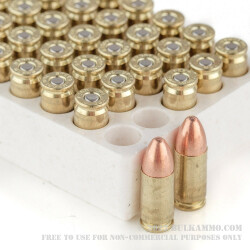50 Rounds of 9mm Ammo by Ultramax - 115gr FMJ