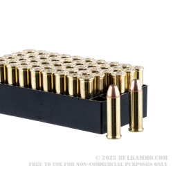 50 Rounds of .38 Spl Ammo by Fiocchi - 125gr SJHP