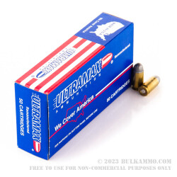 250 Rounds of .45 ACP Ammo by Ultramax - 230gr LRN