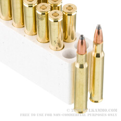 20 Rounds of 30-06 Springfield Ammo by Winchester - 165gr PSP