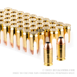 50 Rounds of .45 ACP Ammo by Prvi Partizan - 185gr SJHP