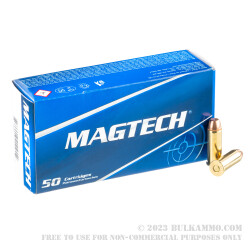 50 Rounds of .44 S&W Ammo by Magtech - 240gr FMJ