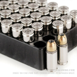 50 Rounds of 9mm Ammo by Remington Golden Saber Black Belt - +P 124gr JHP