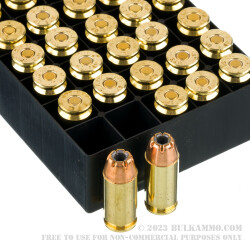 1000 Rounds of .40 S&W Ammo by Fiocchi - 180gr JHP
