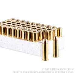 500 Rounds of .38 Spl Ammo by Winchester USA Target Pack - 130gr FMJ