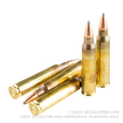 20 Rounds of .223 Ammo by Hornady Frontier - 55gr SP