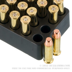 20 Rounds of .38 Spl Ammo by Ammo Inc. Streak - 125gr TMJ Non-Incendiary Visual Tracer