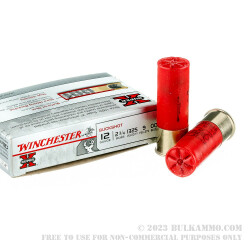 5 Rounds of 12ga Ammo by Winchester Super X-  00 Buck
