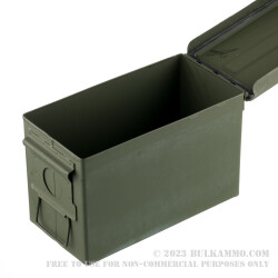 1 Surplus 50 Cal Ammo Can by Lake City - Green - Like New 