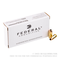 1000 Rounds of .45 ACP Ammo by Federal Classic - 230gr JHP Hi-Shok