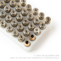 50 Rounds of .40 S&W Ammo by Federal LE - 165gr JHP Hydra Shok