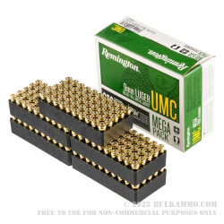 1000 Rounds of 9mm Ammo by Remington - 115gr FMJ