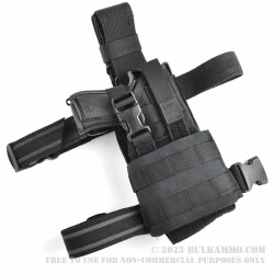 Eagle Industries Holster - Belt, Leg-Drop, or MOLLE wear options - Black