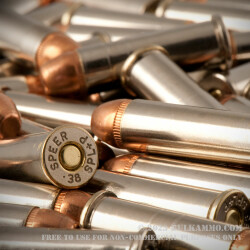 1000 Rounds of .38 Spl Ammo by MBI - 125gr FMJ