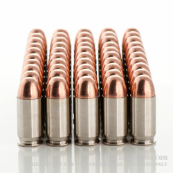 1000 Rounds of .45 ACP Nickel Ammo by Remington - 230gr MC