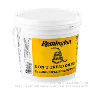 5600 Rounds of .22 LR Ammo by Remington Don't Tread On Me - 36gr CPHP review