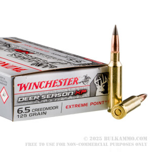 20 Rounds of 6.5 mm Creedmoor Ammo by Winchester Deer Season XP - 125gr Polymer Tipped review