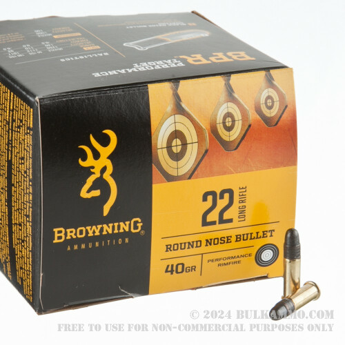 BROWNELLS BUNDLES 22LR 40GR ROUND NOSE AMM 800 ROUNDS W/ AMMO CAN