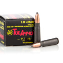 1000 Rounds of 7.62x39mm Ammo by Tula - 154gr SP