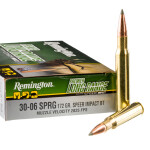 20 Rounds of 30-06 Springfield Ammo by Remington Premier Long Range - 172gr Speer Impact