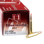 50 Rounds of .223 Ammo by Hornady - 55gr V-Max