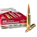 200 Rounds of .308 Win Ammo by Fiocchi Extrema - 168gr HPBT