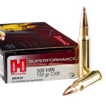 20 Rounds of .308 Win Ammo by Hornady Superformance - 150gr CX