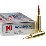 20 Rounds of .300 Win Mag Ammo by Hornady American Whitetail Tipped - 165gr SST