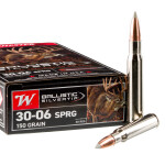 20 Rounds of 30-06 Springfield Ammo by Winchester Ballistic Silvertip - 150gr Polymer Tipped