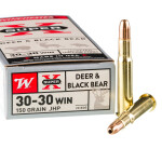 20 Rounds of 30-30 Win Ammo by Winchester Super-X - 150gr JHP