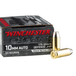 20 Rounds of 10mm Ammo by Winchester Silvertip - 175gr JHP