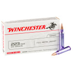 1000 Rounds of .223 Ammo by Winchester DHS - 55gr FMJ