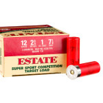 250 Rounds of 12ga Ammo by Estate Super Sport Competition Target - 1 ounce #7 1/2 shot
