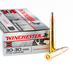 20 Rounds of 30-30 Win Ammo by Winchester - 170gr PP