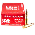 200 Rounds of .300 AAC Blackout Ammo by Winchester USA Ready - 125gr OT