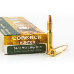 20 Rounds of 30-30 Win Ammo by Corbon - 150gr DPX